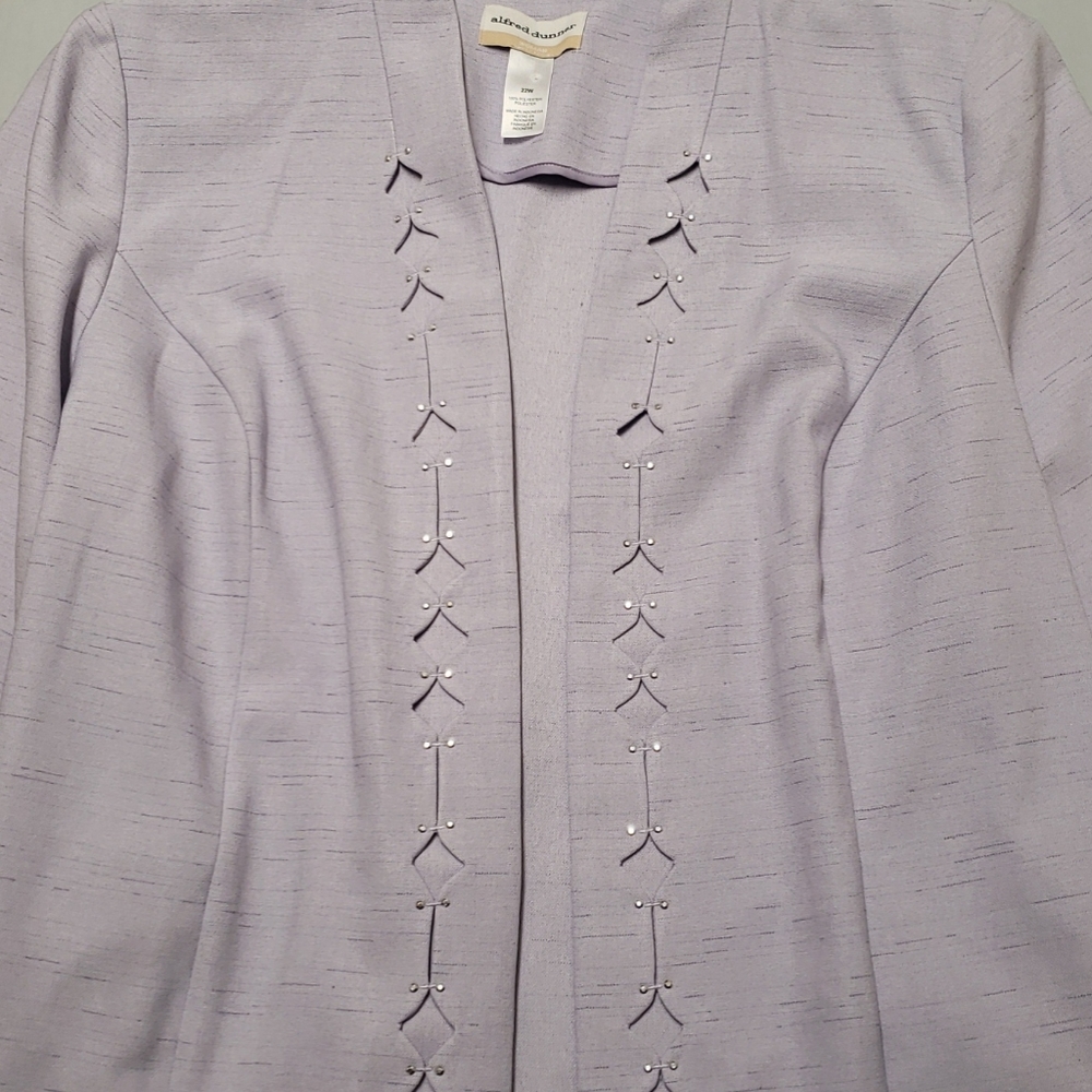 Alfred Dunner Womens 2 piece suit set